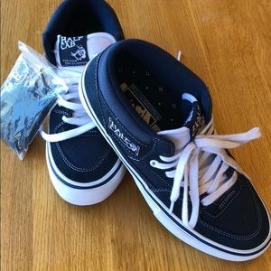 vans half cab navy blue